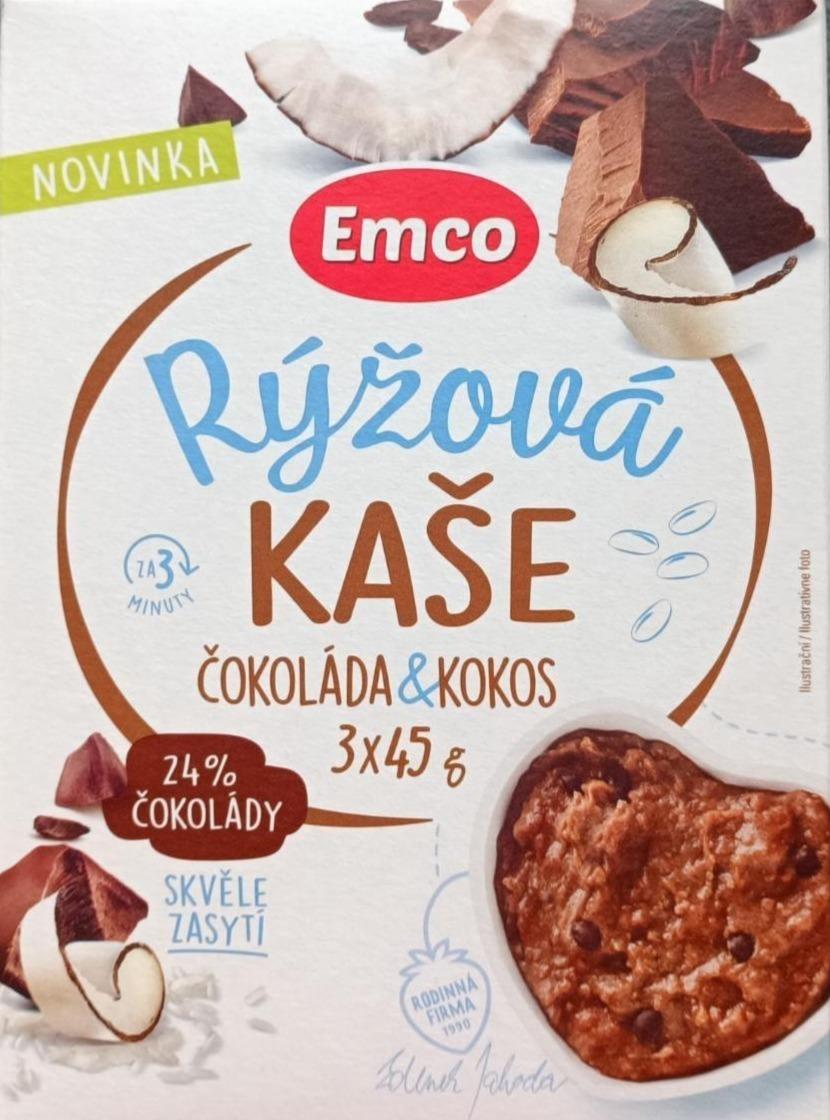 Képek - Ryžová kaše čokoláda & kokos Emco