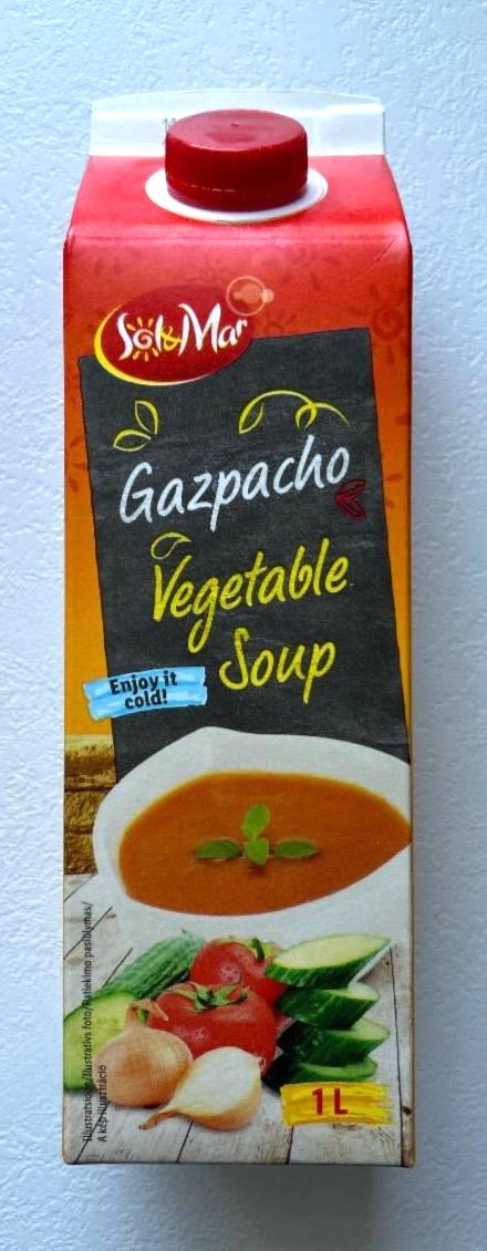 Képek - Gazpacho Vegetable soup Sol & Mar