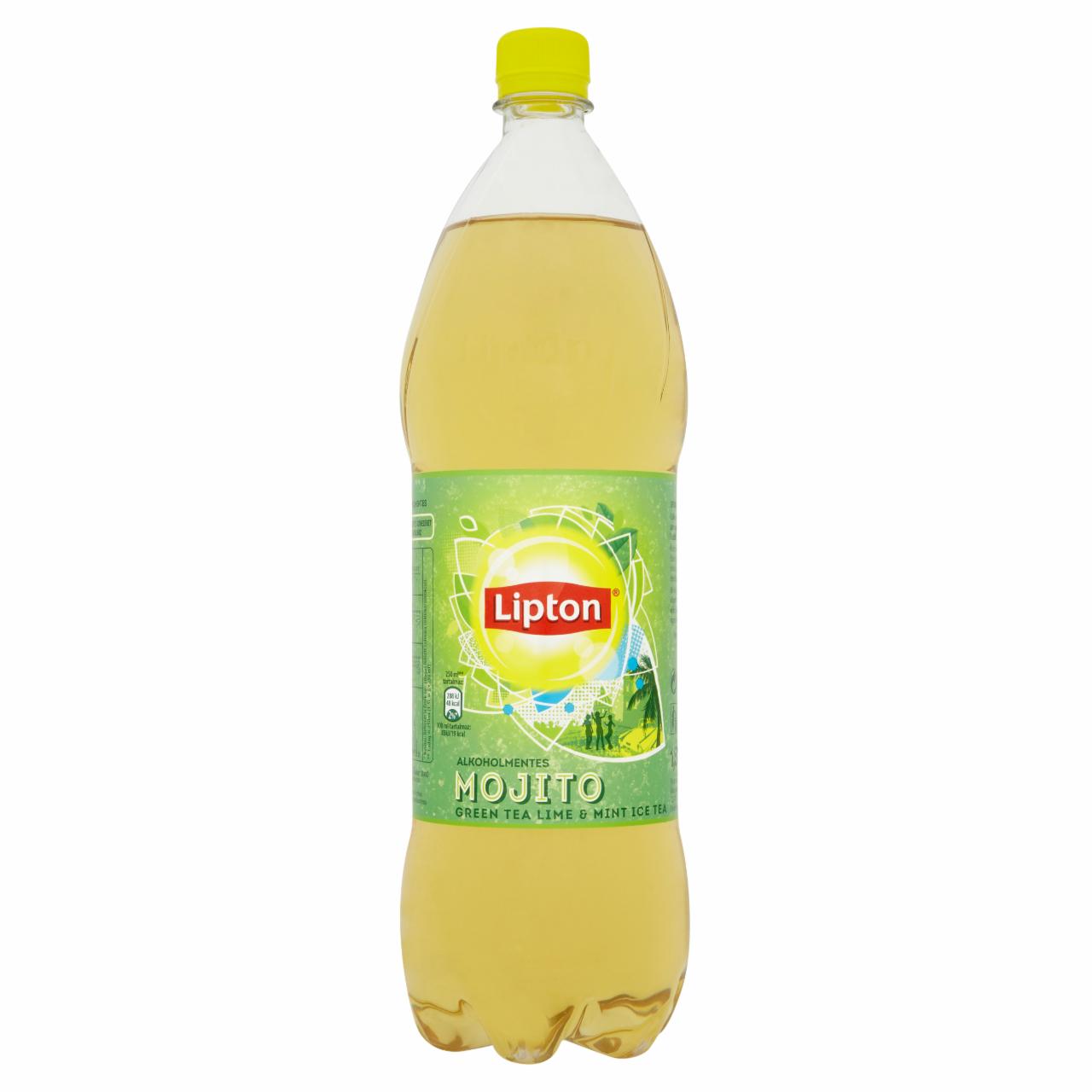 Képek - Lipton alkoholmentes Mojito citrom-menta ízű szénsavmentes üdítőital 1,5 l