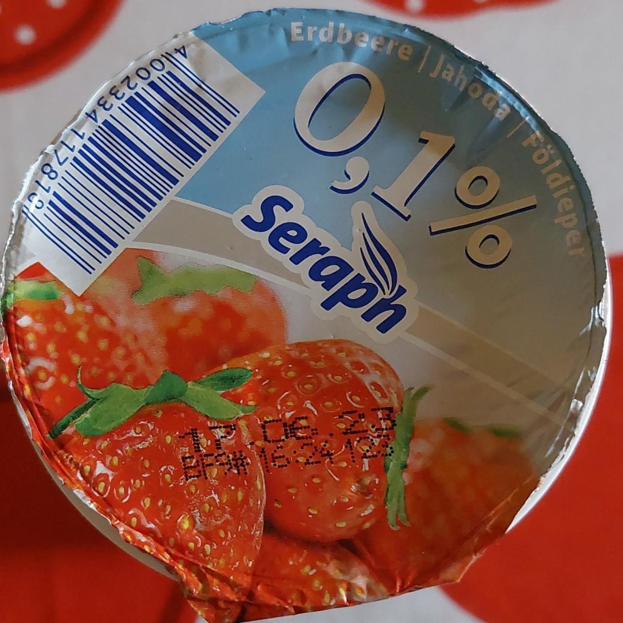 Képek - Seraph 0,1% joghurt eper