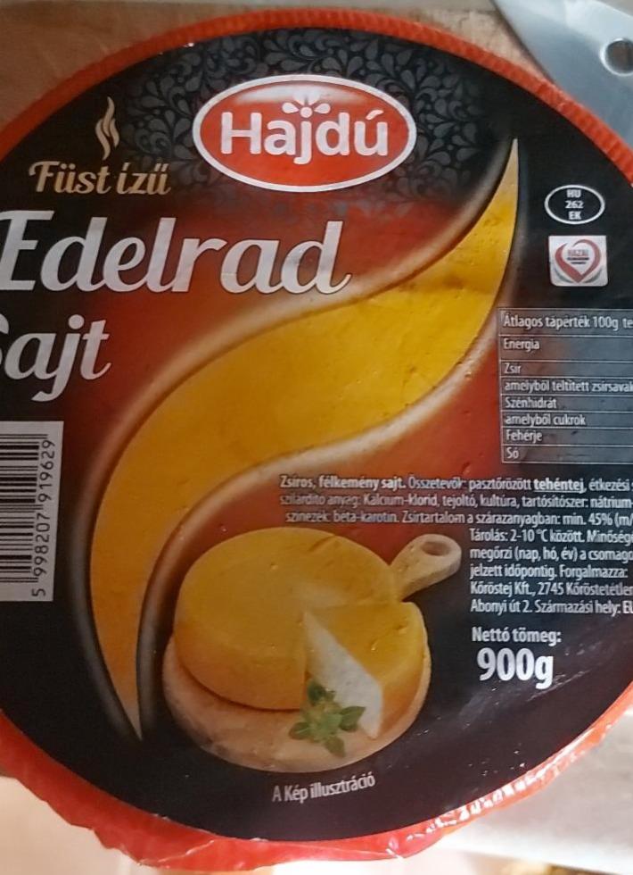 Képek - Hajdú füst ízű Edelrad sajt 900 g