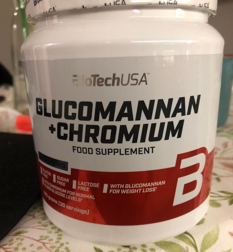 Képek - Glucomannan + chromium BioTechUSA