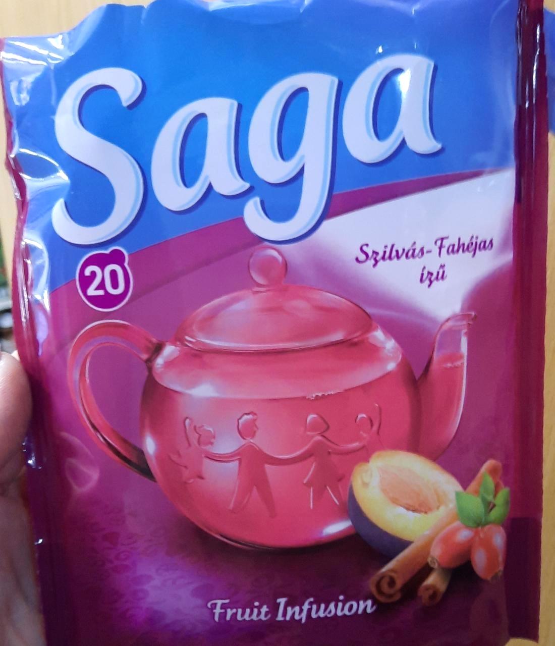 Képek - Szilvás-fahéjas ízű gyümölcstea Saga