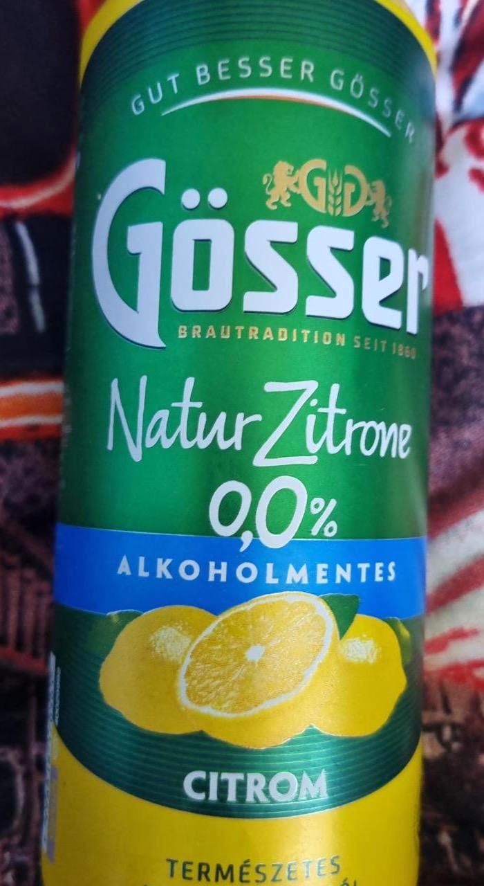 Képek - 0% citromos alkoholmentes Gösser