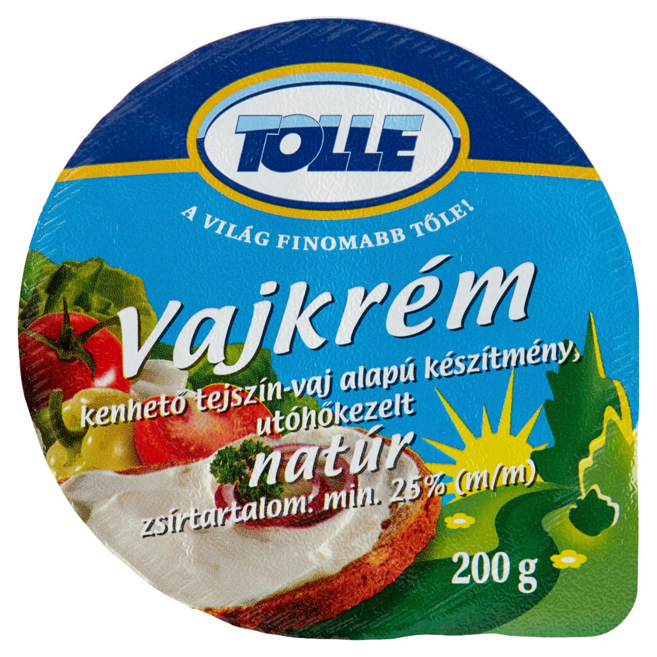 Képek - Tolle natúr vajkrém 200 g