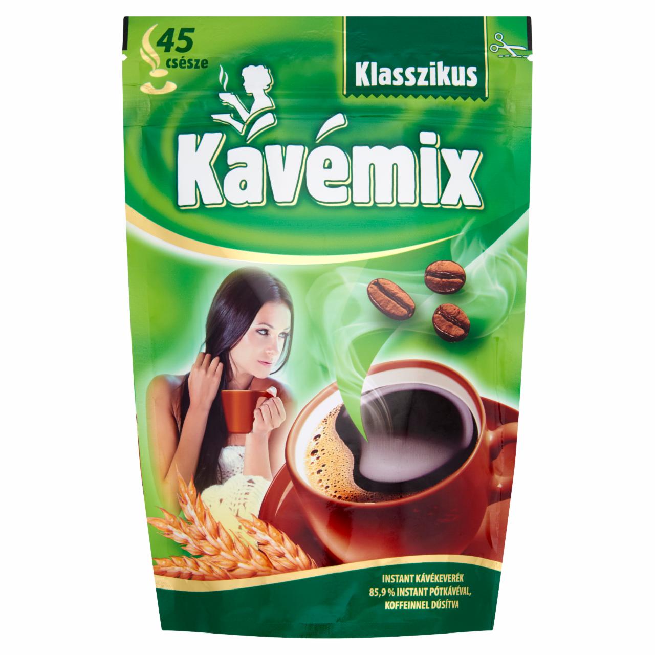 Képek - Kávémix instant kávékeverék instant pótkávéval, koffeinnel dúsítva 75 g