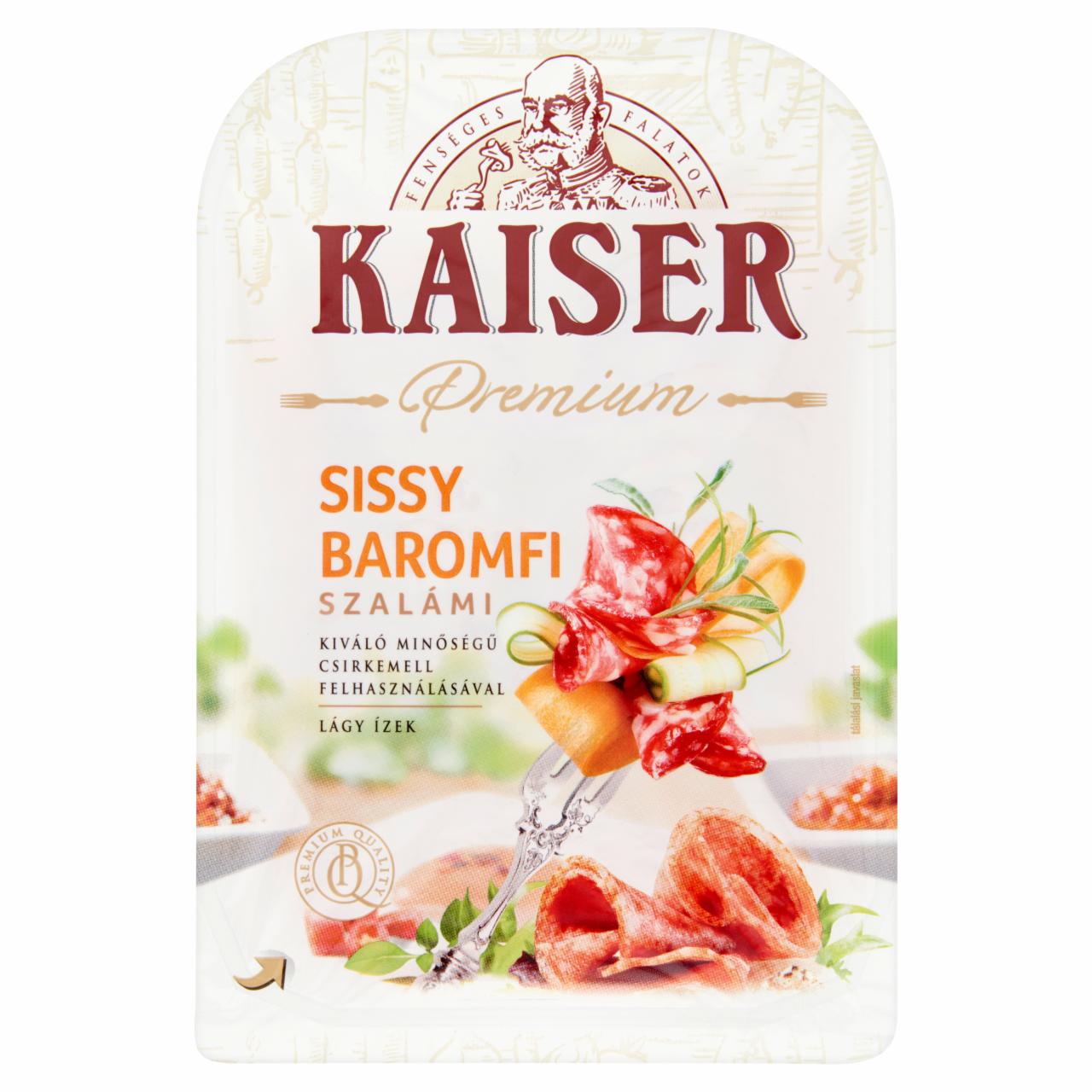 Képek - Kaiser Sissy baromfi szalámi 75 g