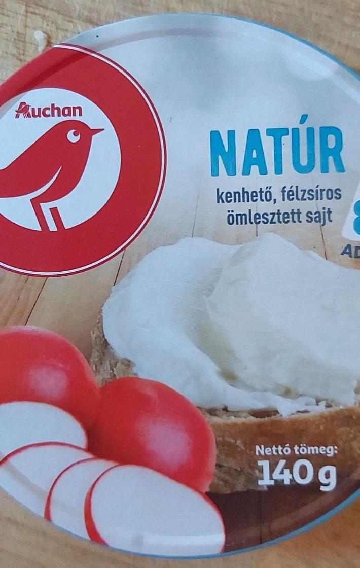 Képek - Natúr kenhető félzsíros ömlesztett sajt Auchan