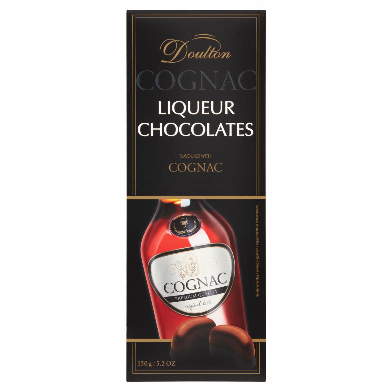 Képek - Doulton cognac-kal töltött csokoládé praliné 150 g