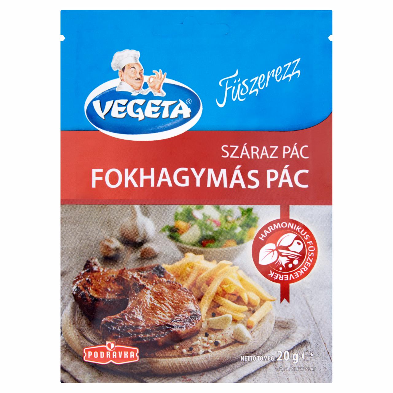 Képek - Vegeta fokhagymás száraz pác 20 g