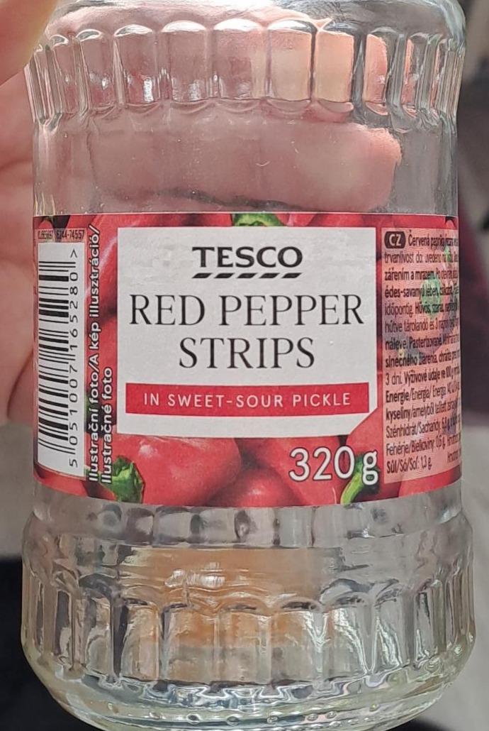 Képek - Red Pepper Strips in sweet-sour pickle Tesco