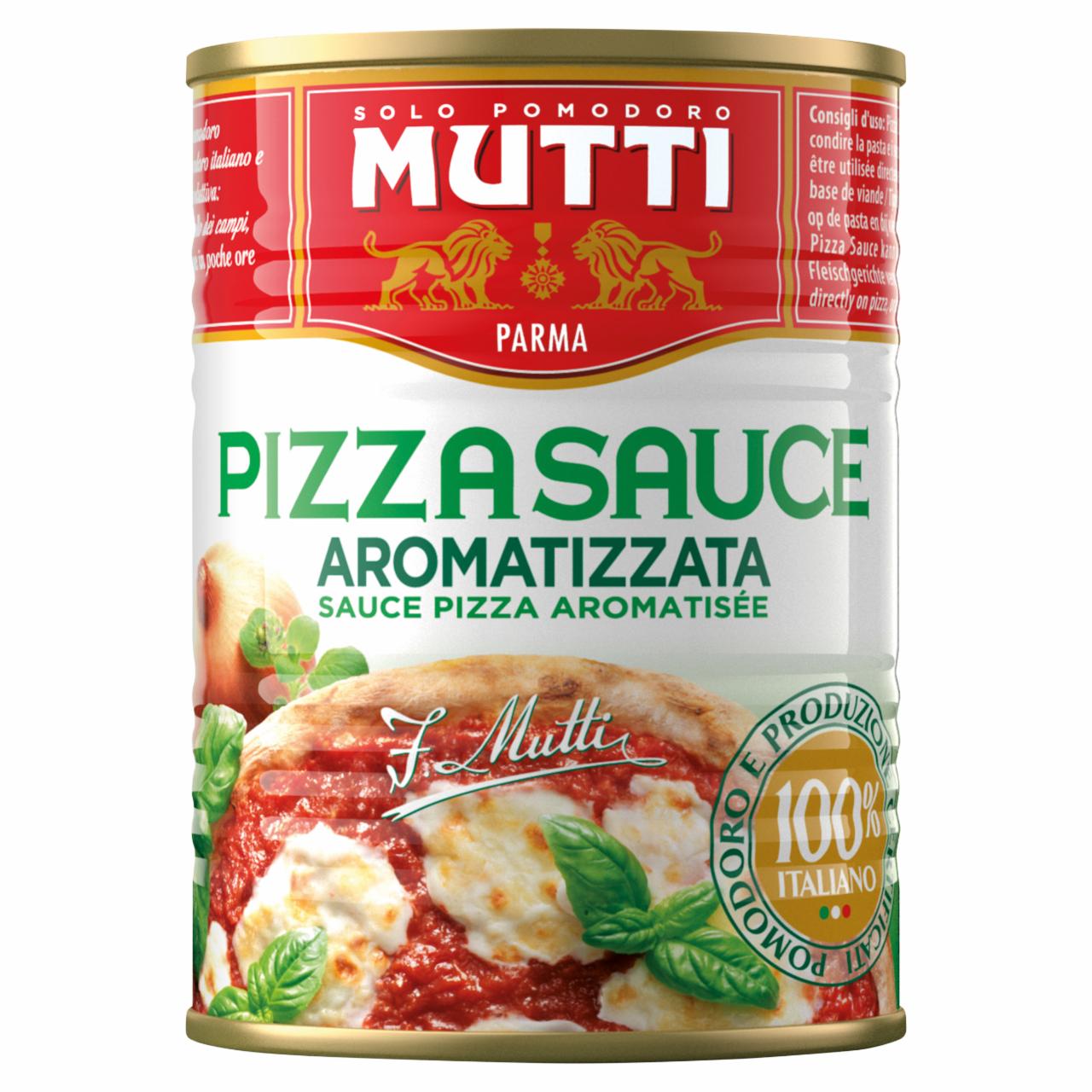 Képek - Mutti tálalásra kész ízesített pizzaszósz 400 g