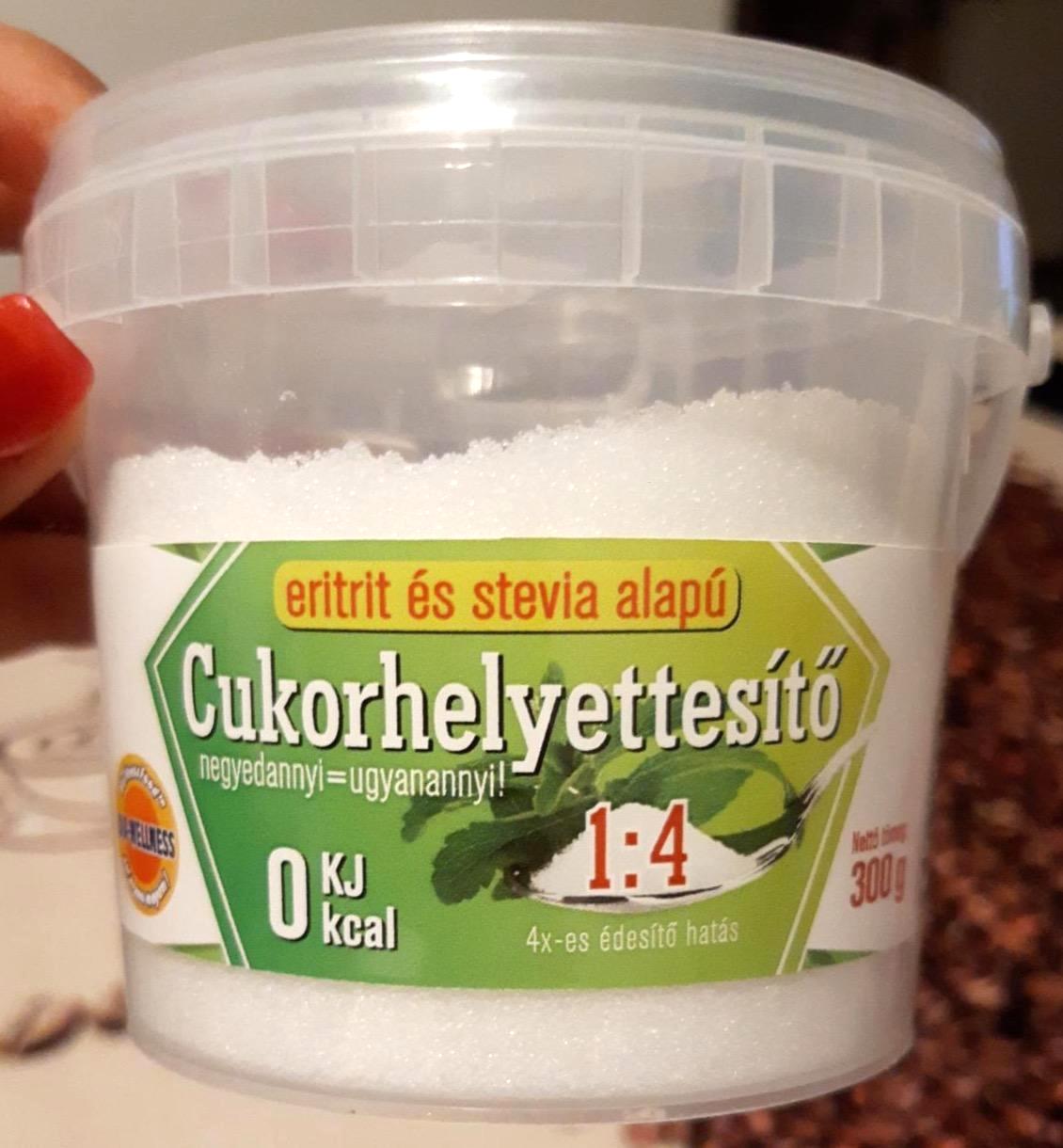 Képek - Eritrit és stevia cukorhelyetesítő 1:4 Dia-Wellness