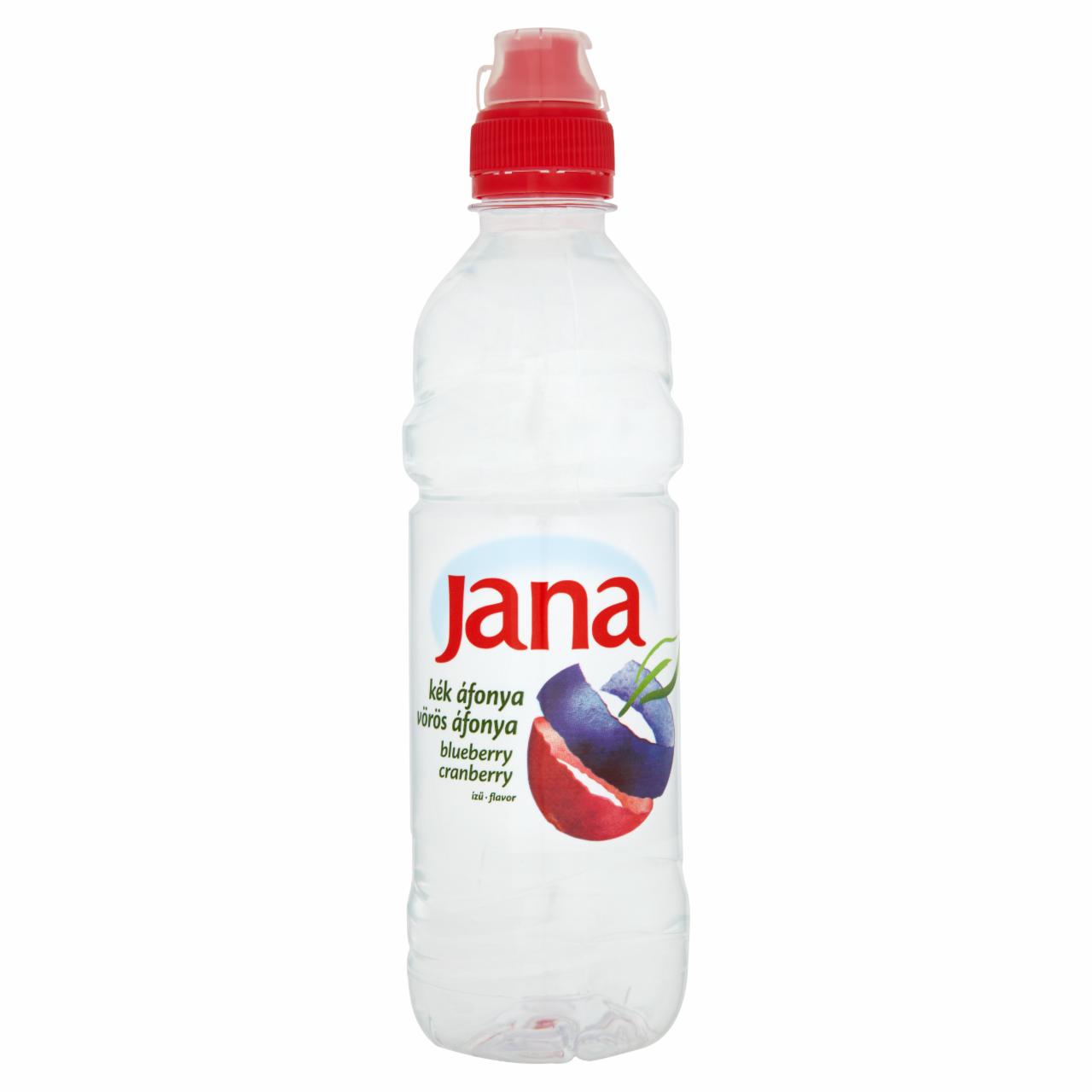 Képek - Jana kékáfonya-vörösáfonya ízű szénsavmentes üdítőital 0,5 l
