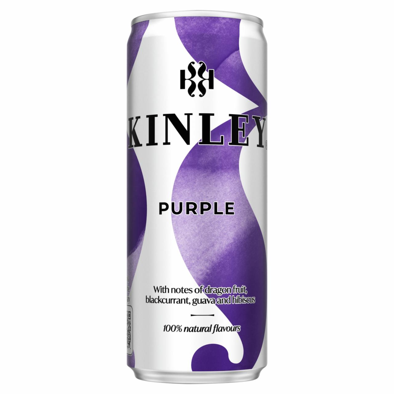 Képek - Kinley Purple vegyes gyümölcs ízű szénsavas üdítőital cukorral és édesítőszerekkel 250 ml