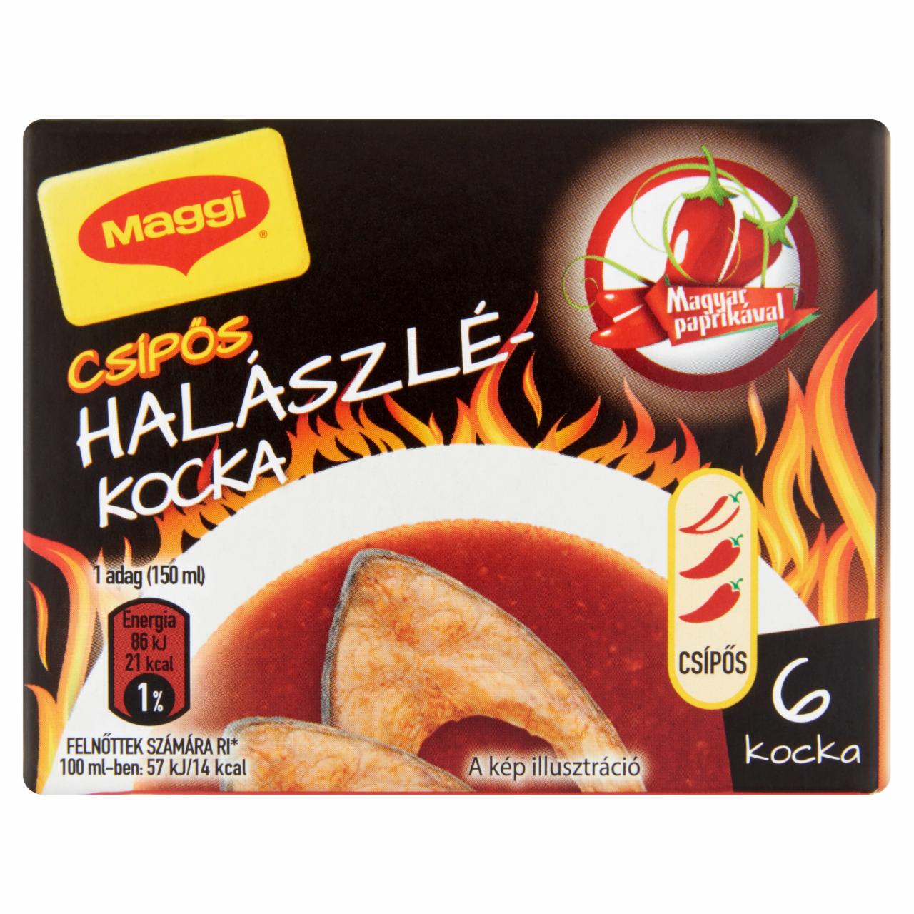 Képek - Maggi Csípős Halászlékocka 60 g