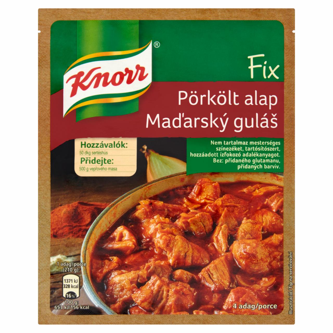 Képek - Knorr Fix pörkölt alap 45 g