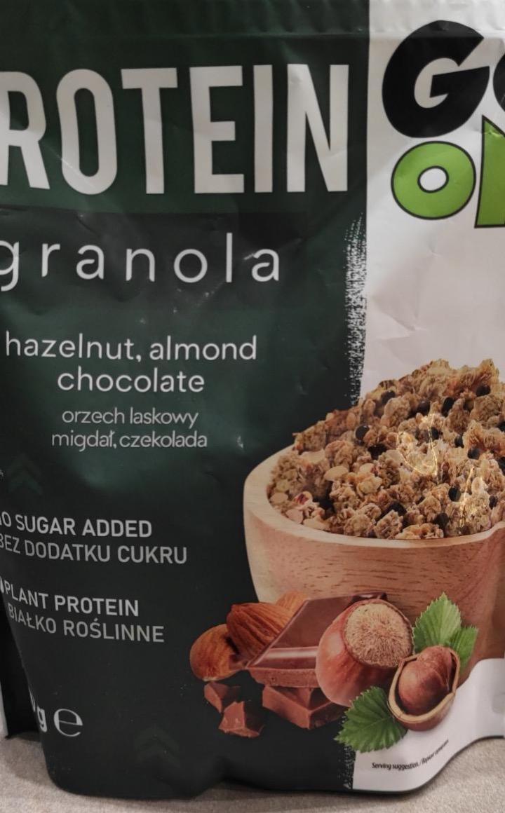 Képek - Protein granola hazelnut, almond chocolate Go On Nutrition