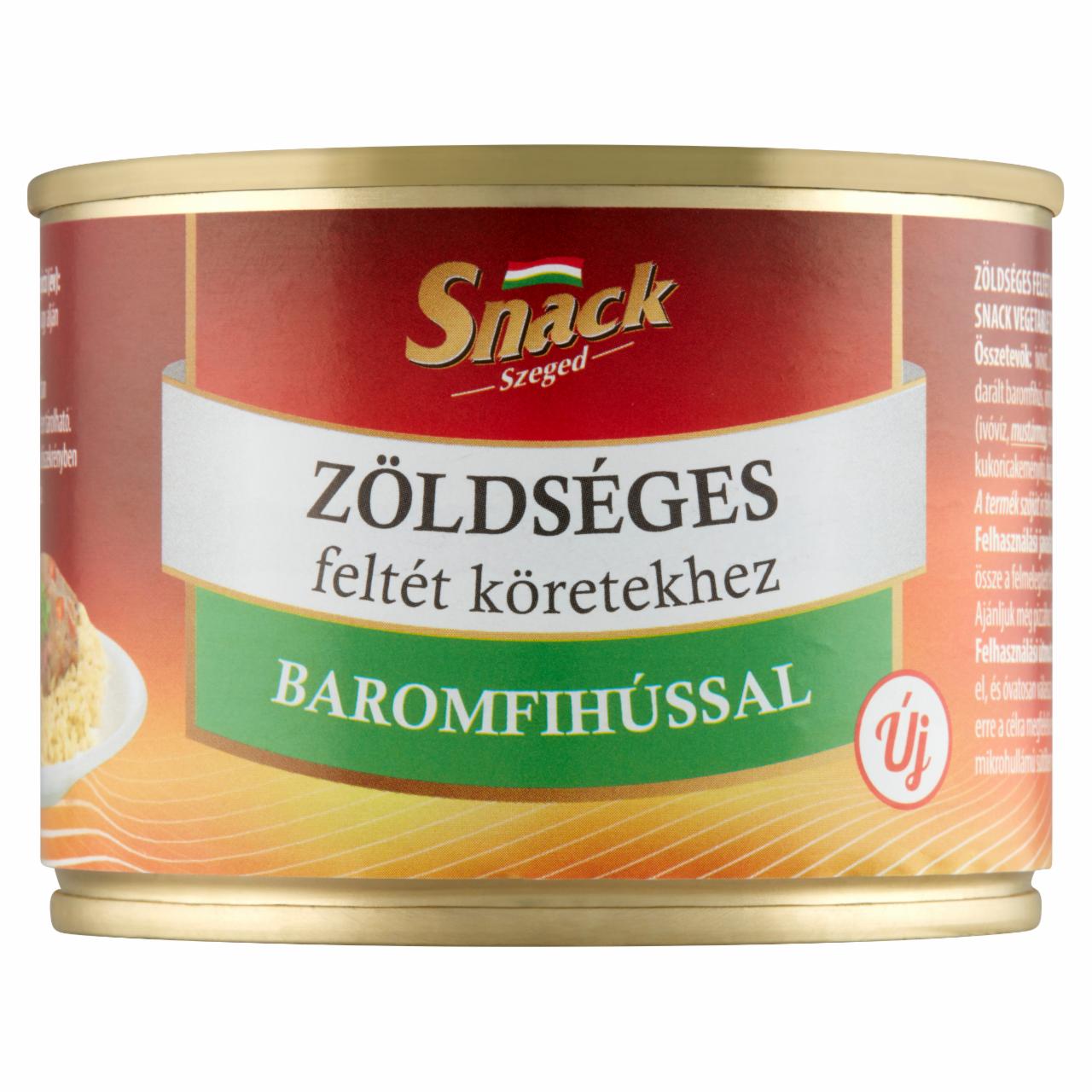 Képek - Snack Szeged zöldséges feltét köretekhez baromfihússal 200 g