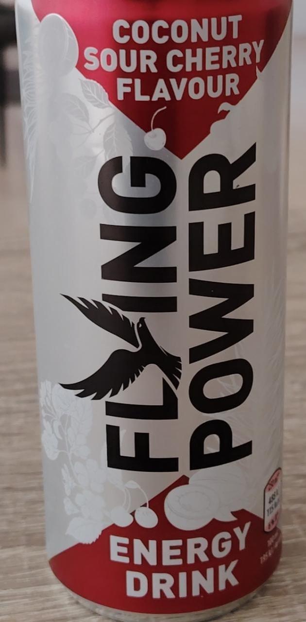 Képek - Energy drink coconut sour cherry flavour Flying power