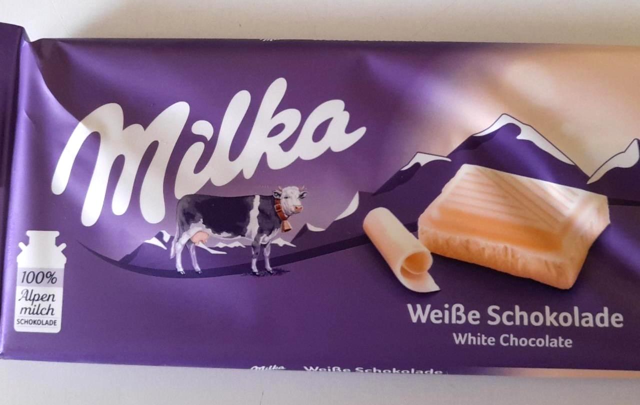Képek - Milka Fehércsokoládé