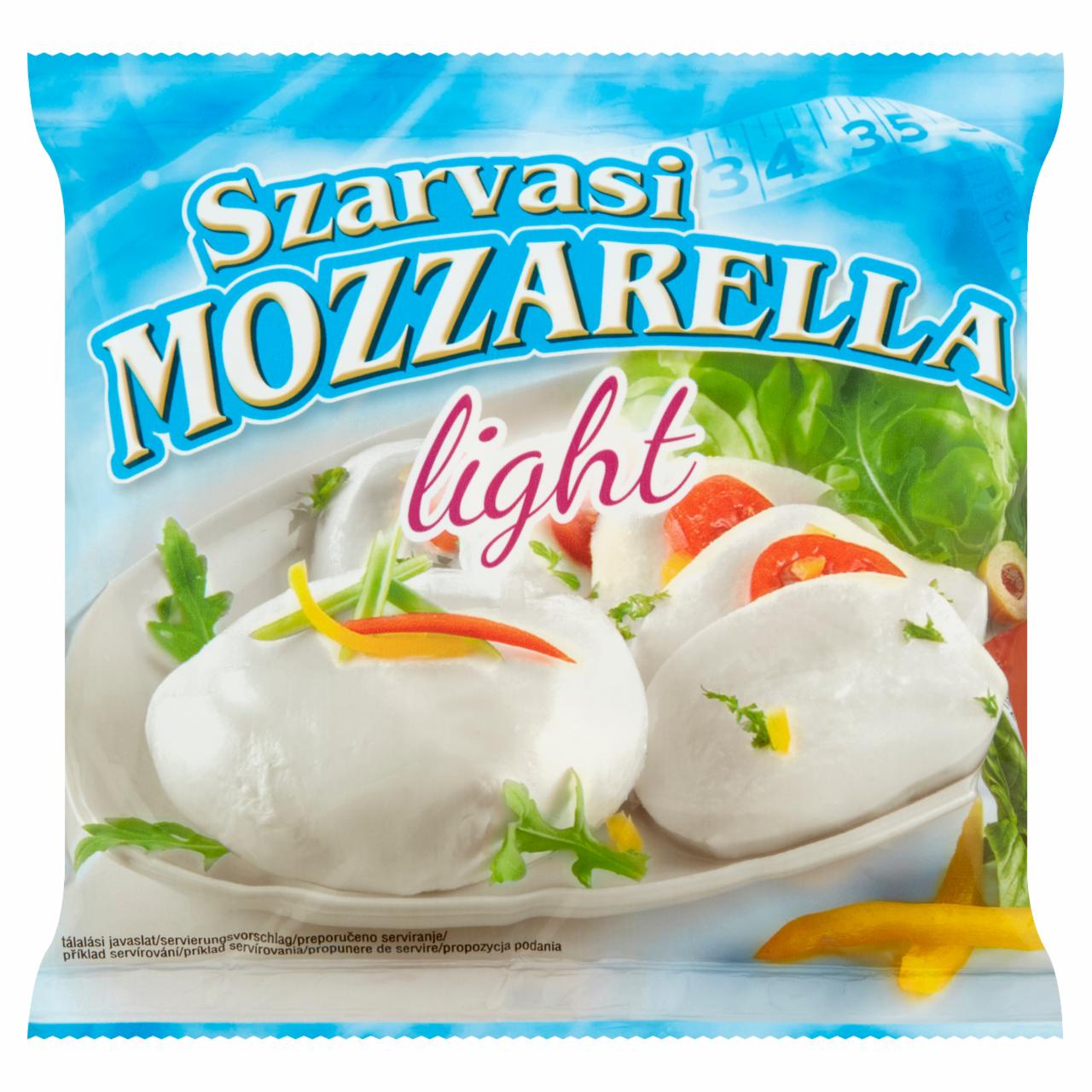 Képek - Light mozzarella sajt Szarvasi