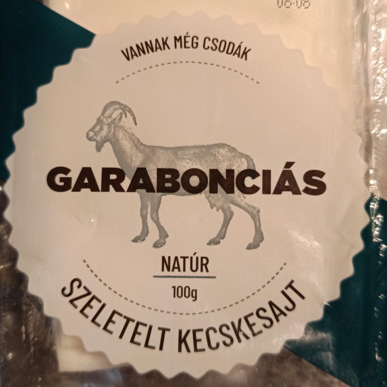 Képek - Szeletelt kecskesajt natúr Garabonciás