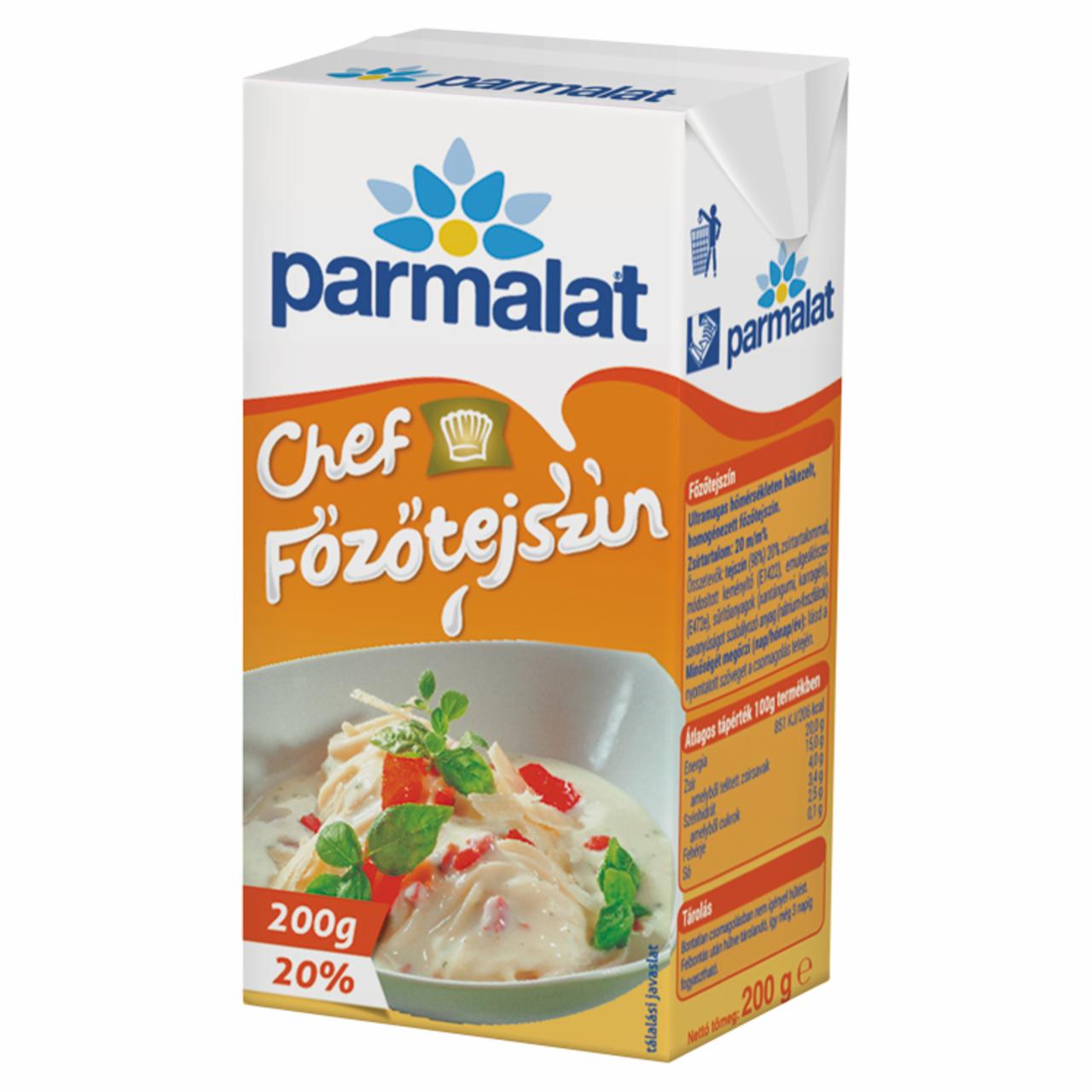 Képek - Parmalat Chef UHT főzőtejszín 20% 200 g