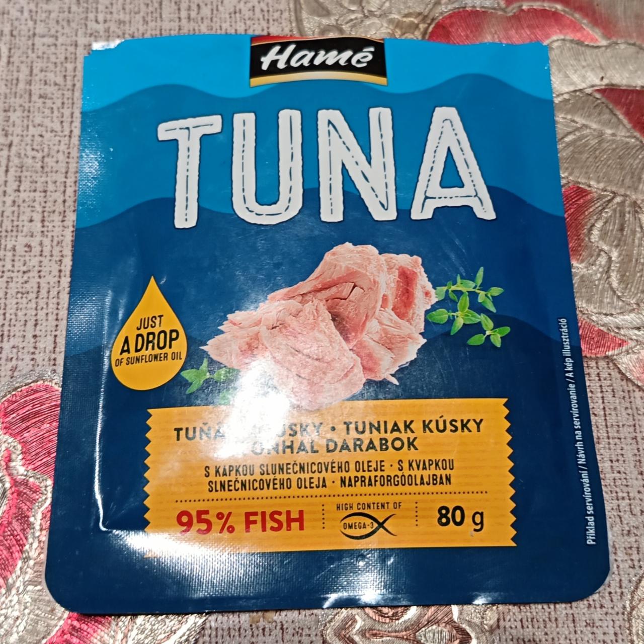 Képek - Tonhal darabok napraforgóolajban 95% Fish Hame