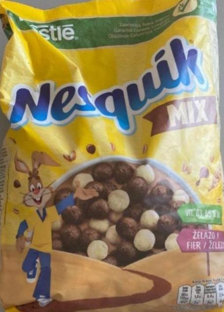 Képek - Nestlé Nesquik Mix kakaós és vaníliaízű, ropogós gabonapehely vitaminokkal, ásványi anyagokkal 225 g