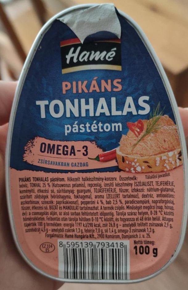 Képek - Hamé pikáns tonhalas pástétom 100 g