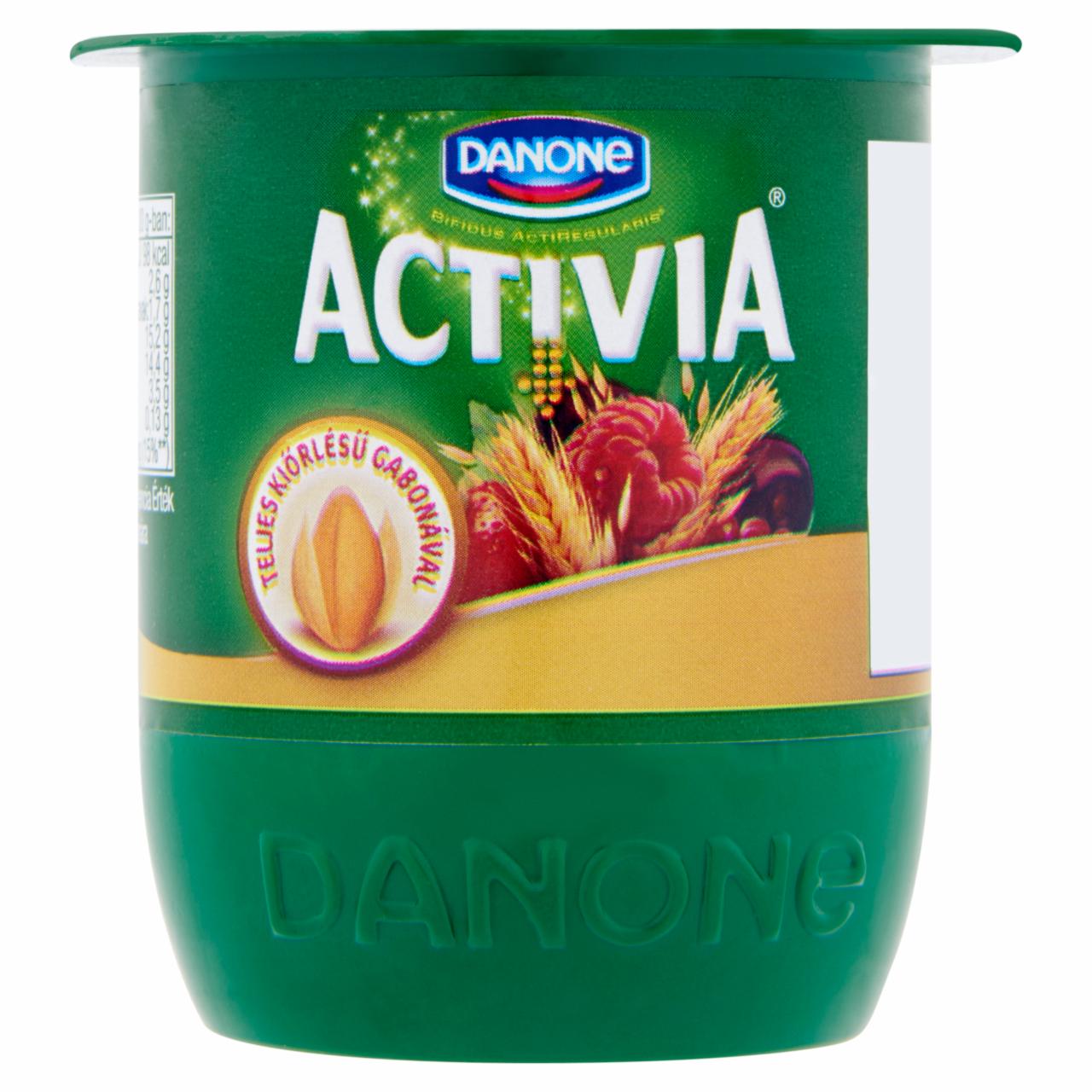 Képek - Danone Activia élőflórás, zsírszegény joghurt piros gyümölcsökkel és teljes kiőrlésű gabonával 125 g