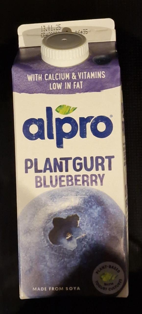 Képek - Plantgurt blueberry with calcium & vitamins low in fat Alpro