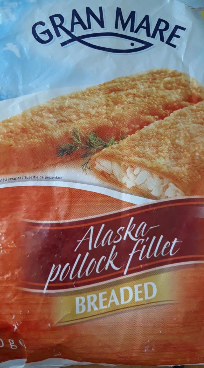 Képek - Alaska pollock fillet breaded Gran Mare