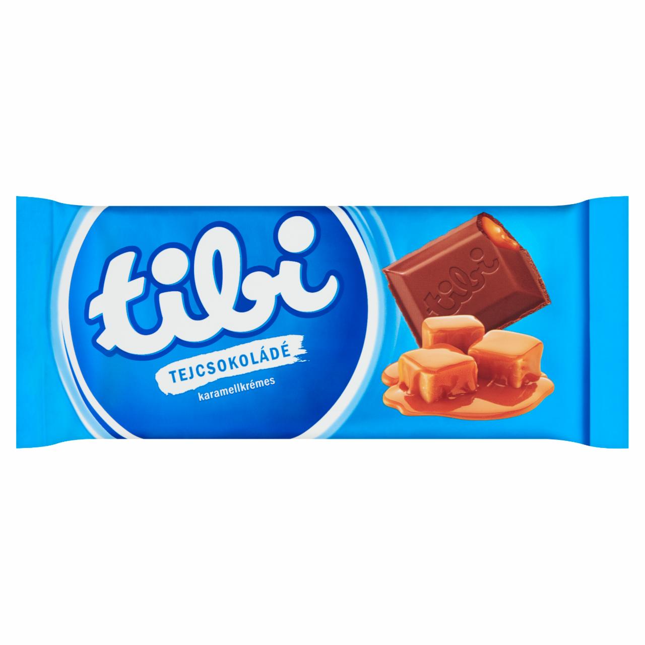 Képek - Tibi karamellkrémes tejcsokoládé 90 g