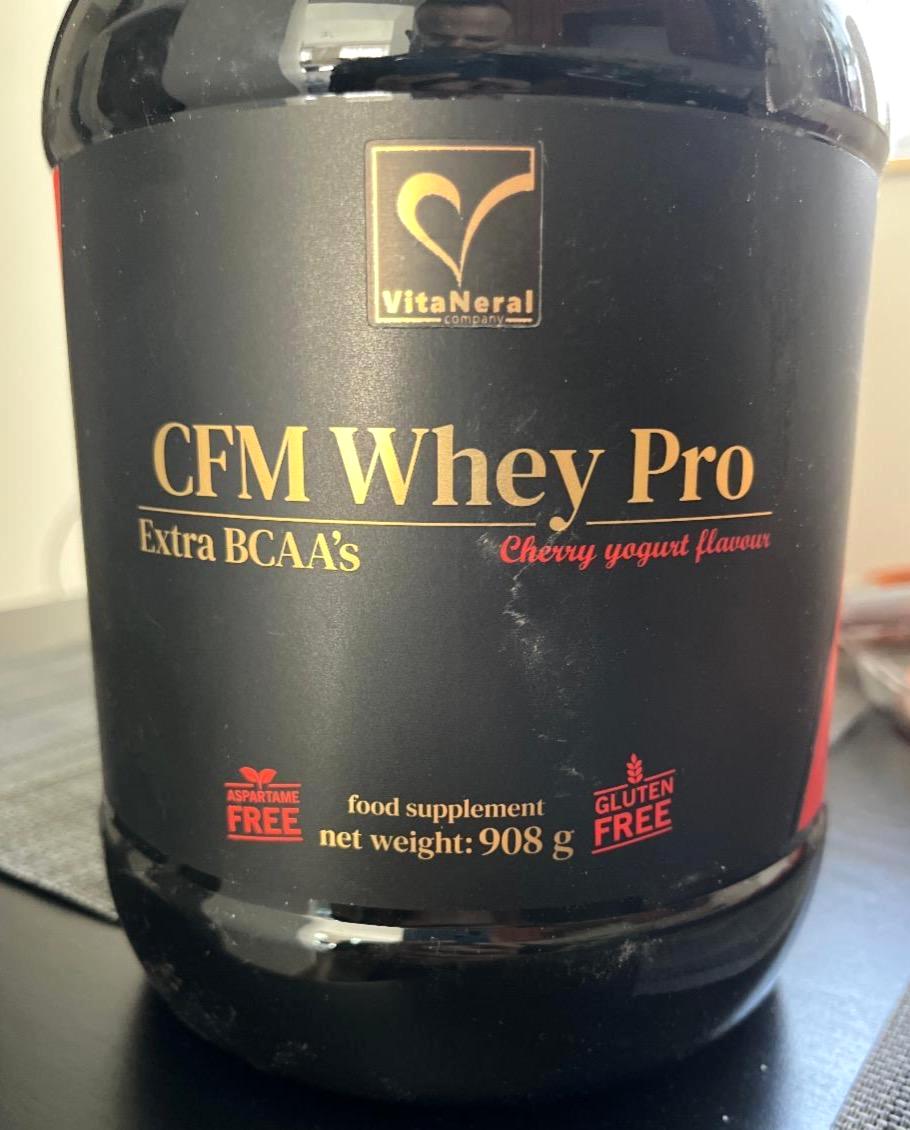 Képek - CFM Whey Pro cherry yoghurt flavour VitaNeral