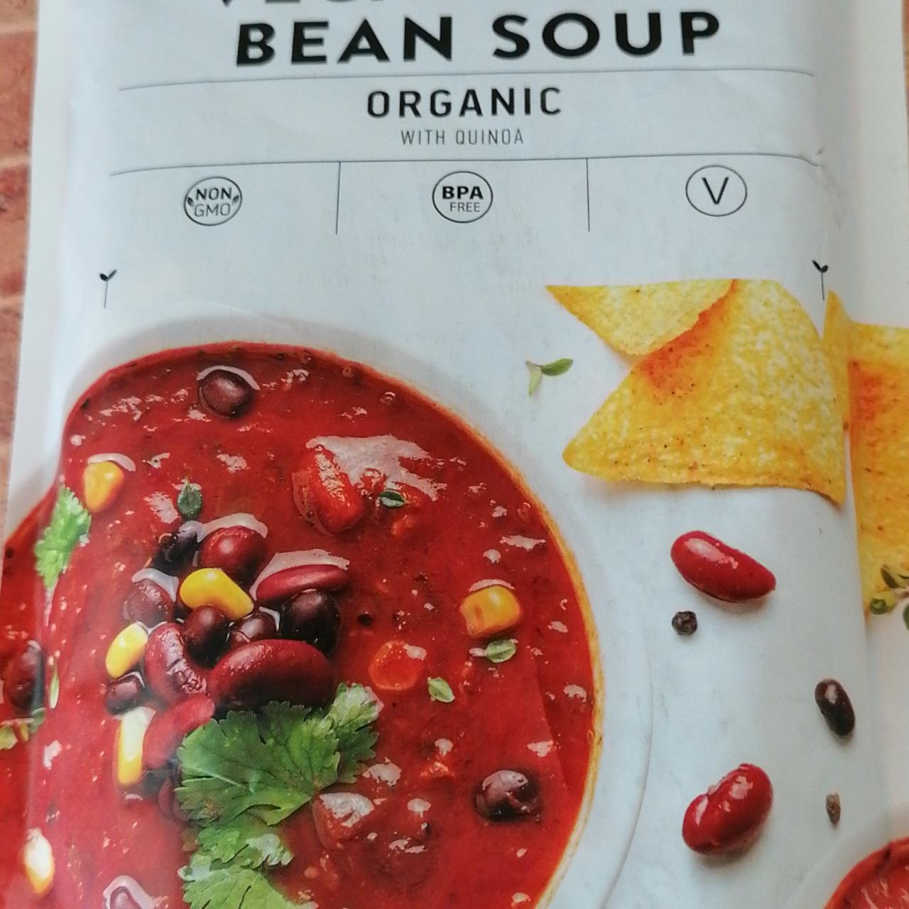 Képek - Vegan chili bean soup organic with quinoa Auga