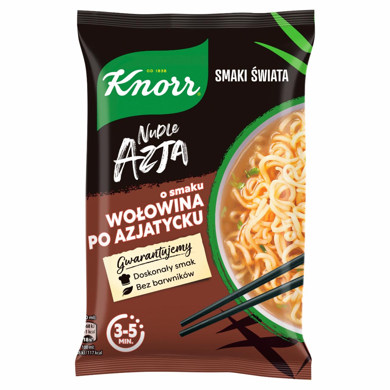 Képek - Snacky ázsiai marha Knorr