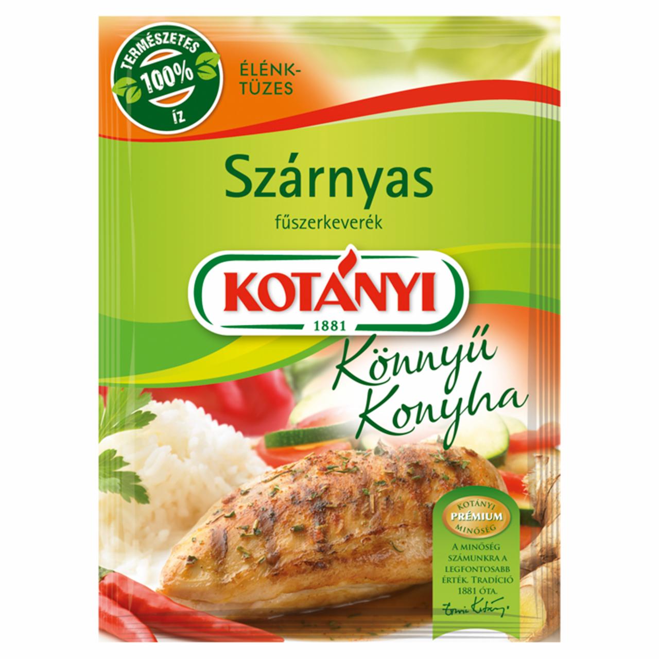 Képek - Kotányi Könnyű Konyha élénk-tüzes szárnyas fűszerkeverék chilivel, paprikával és gyömbérrel 25 g