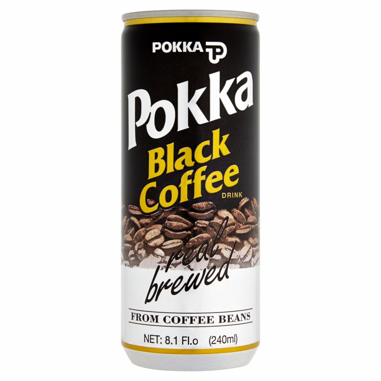 Képek - Pokka fekete kávé 240 ml