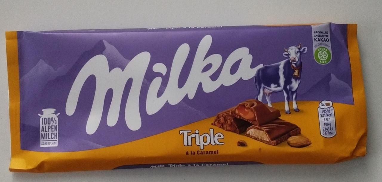 Képek - Milka Triple á la Caramel