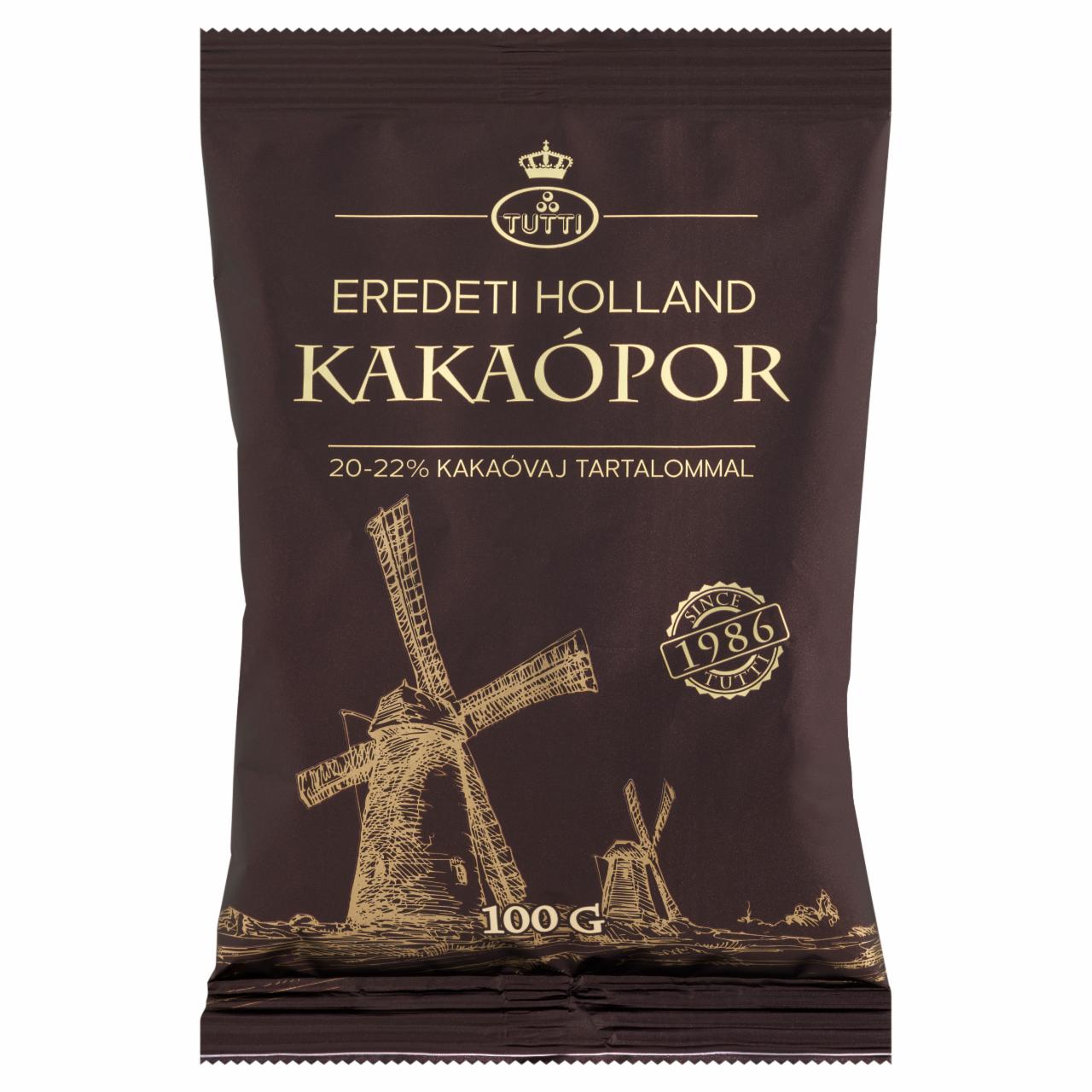 Képek - Tutti eredeti holland kakaópor 100 g