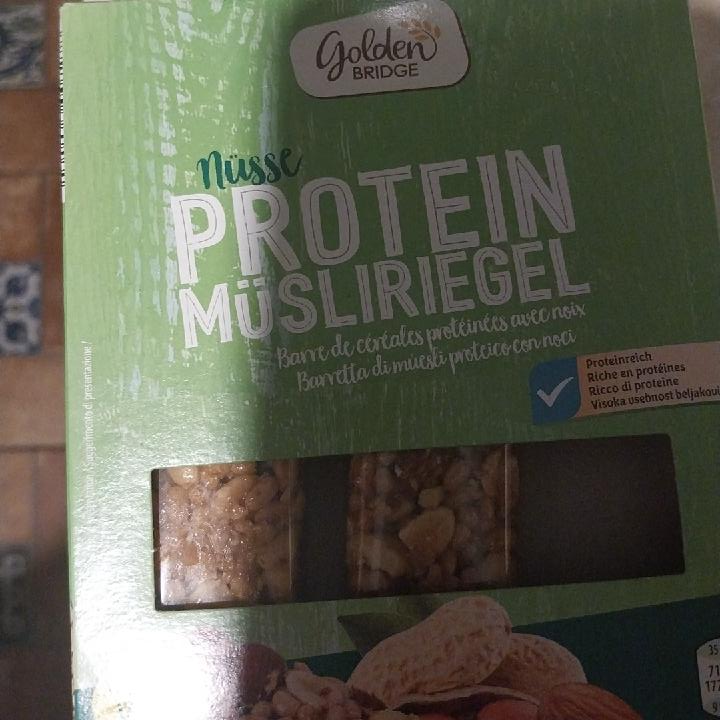 Képek - Nüsse Protein müsliriegel Golden Bridge