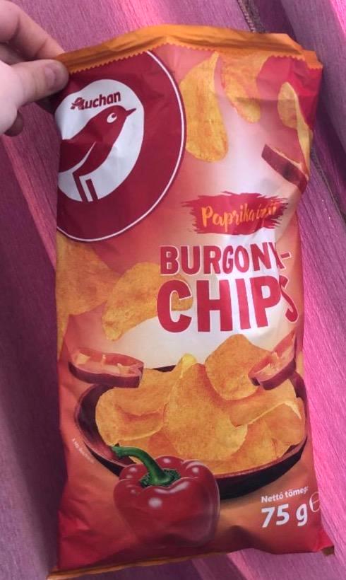 Képek - Burgonya chips Paprikás Auchan