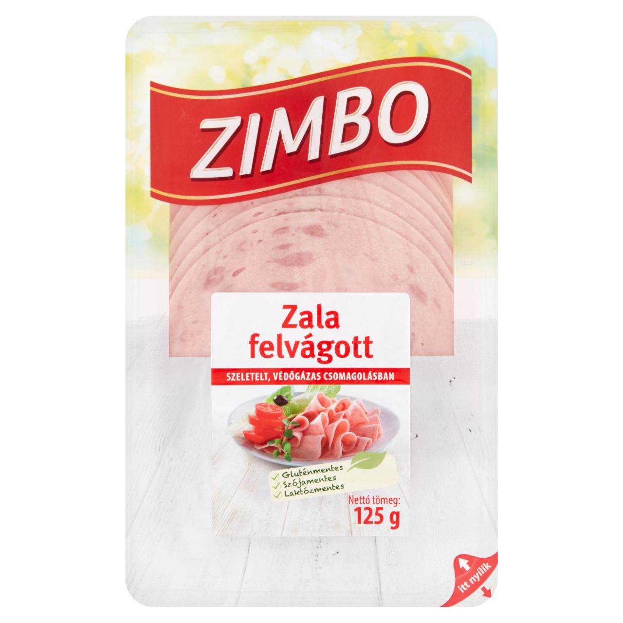 Képek - Zimbo szeletelt zala felvágott 125 g