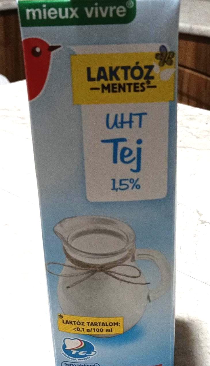 Képek - Laktózmentes UHT 1,5% tej Auchan
