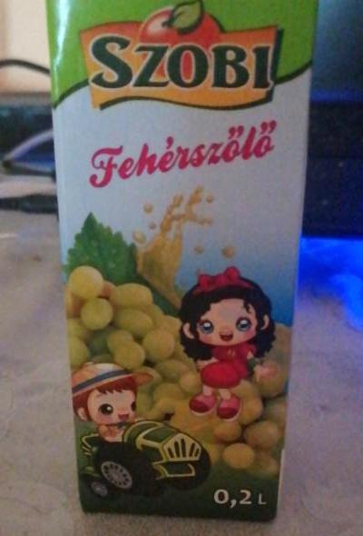 Képek - Szobi szűrt fehérszőlőital cukorral és édesítőszerekkel 0,2 l