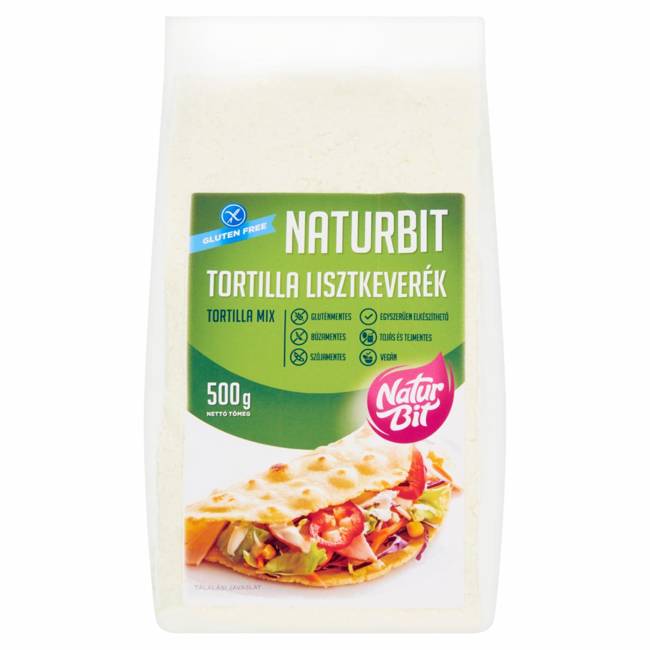Képek - Naturbit tortilla tésztaliszt 500 g