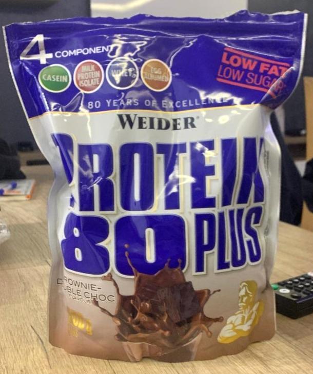 Képek - Protein 80Plus Brownie-Double Choc Weider