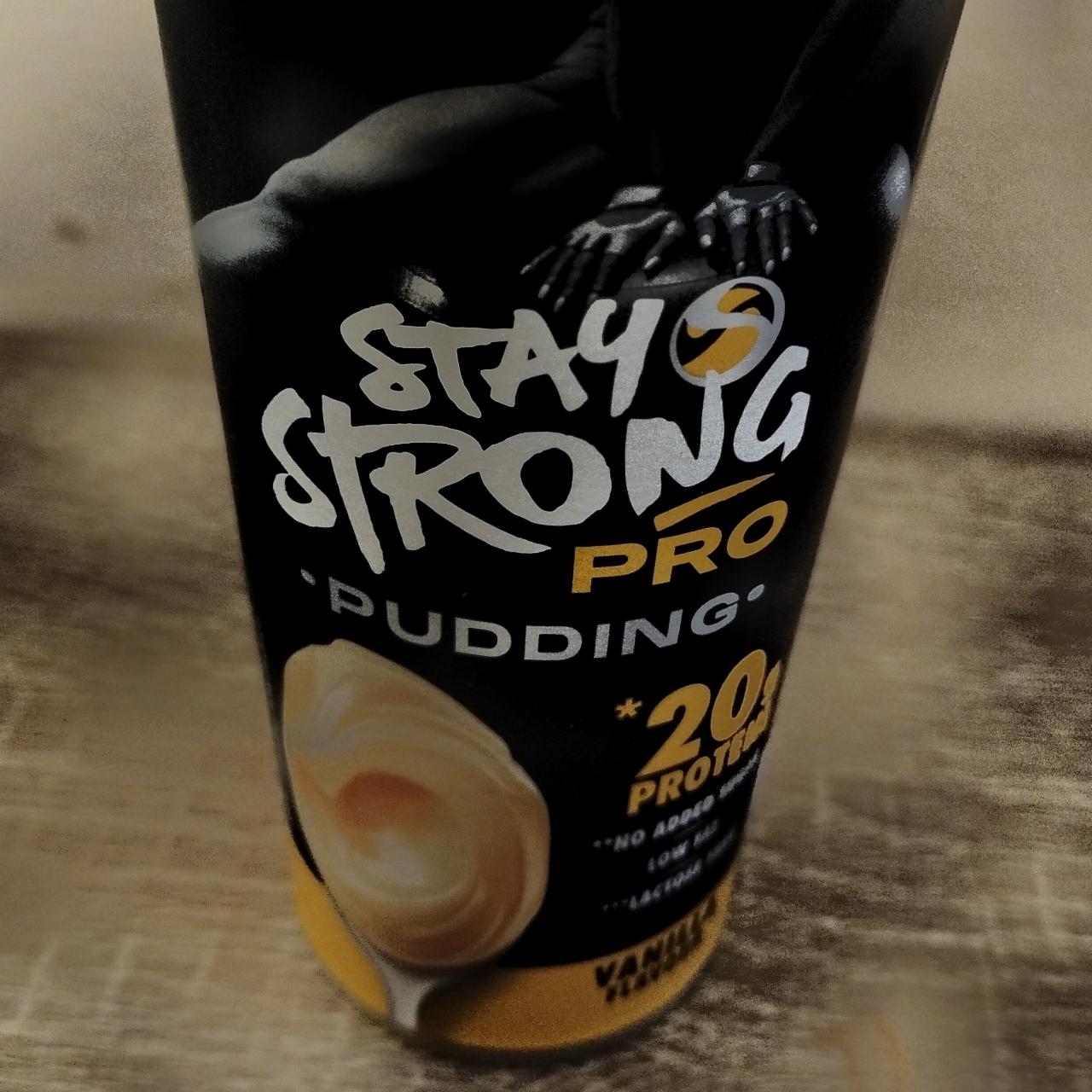 Képek - Stay Strong Pro vanília ízű puding tejjel és édesítőszerekkel 200 g